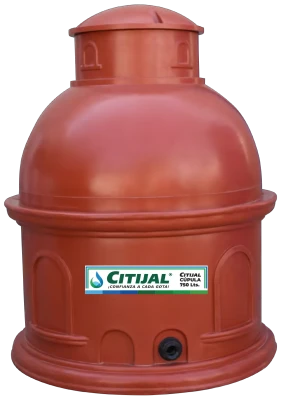 Tinaco Cúpula multicapa 750L